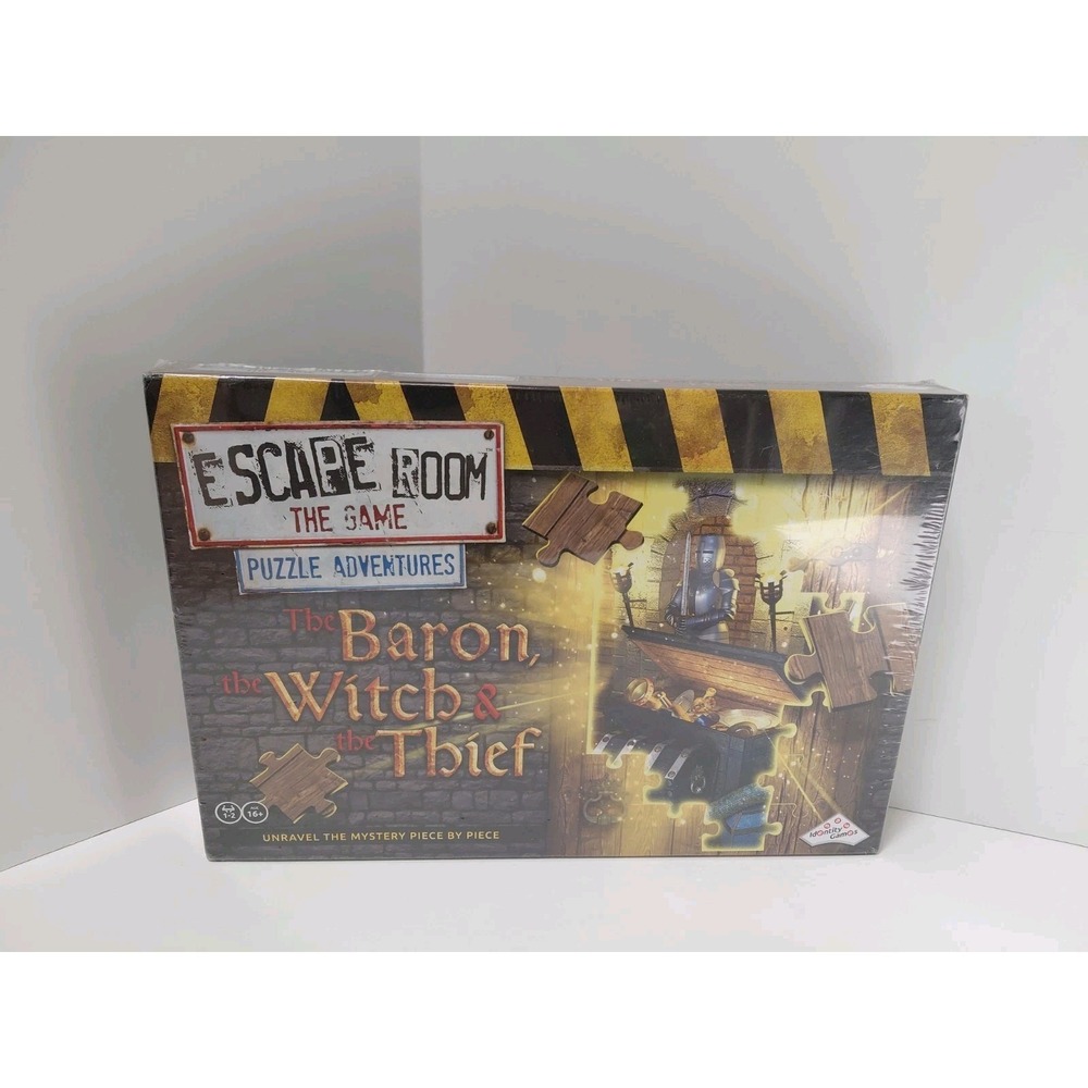 Escape Room The Game Puzzle Adventures: The Baron, The Witch and The Thief NEW